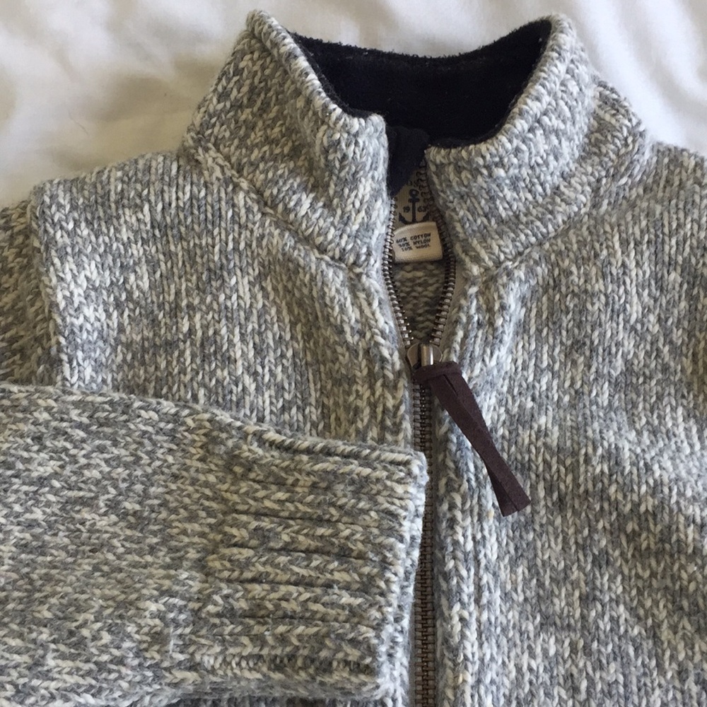 Boys sweater jacket